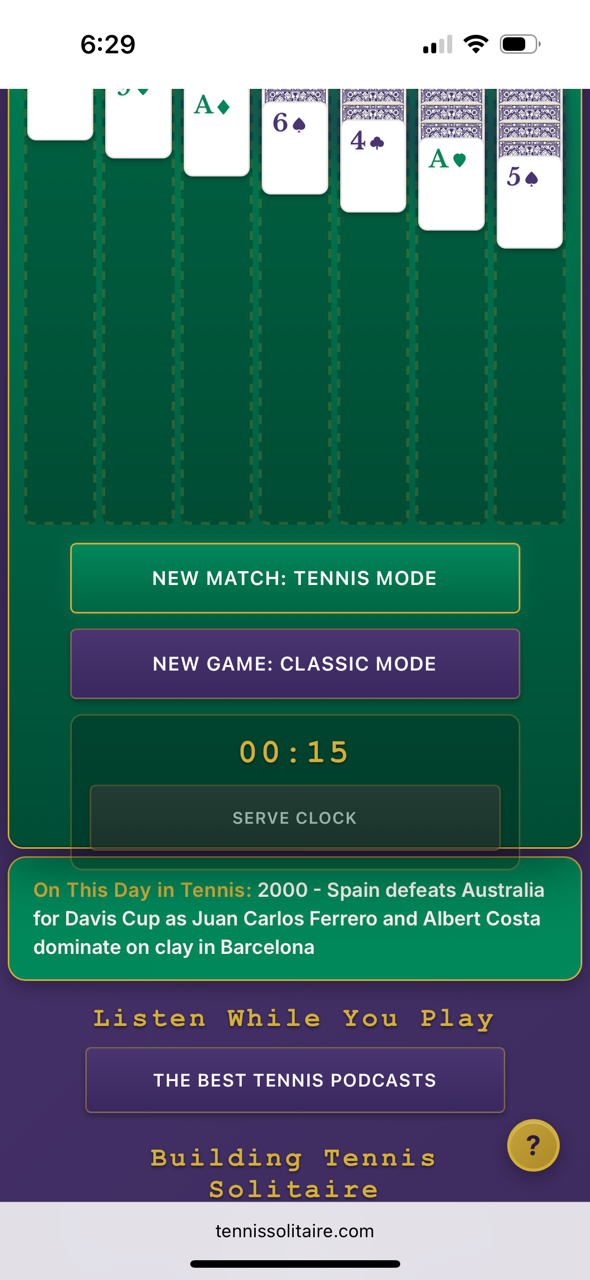 Mobile version showing responsive design challenges