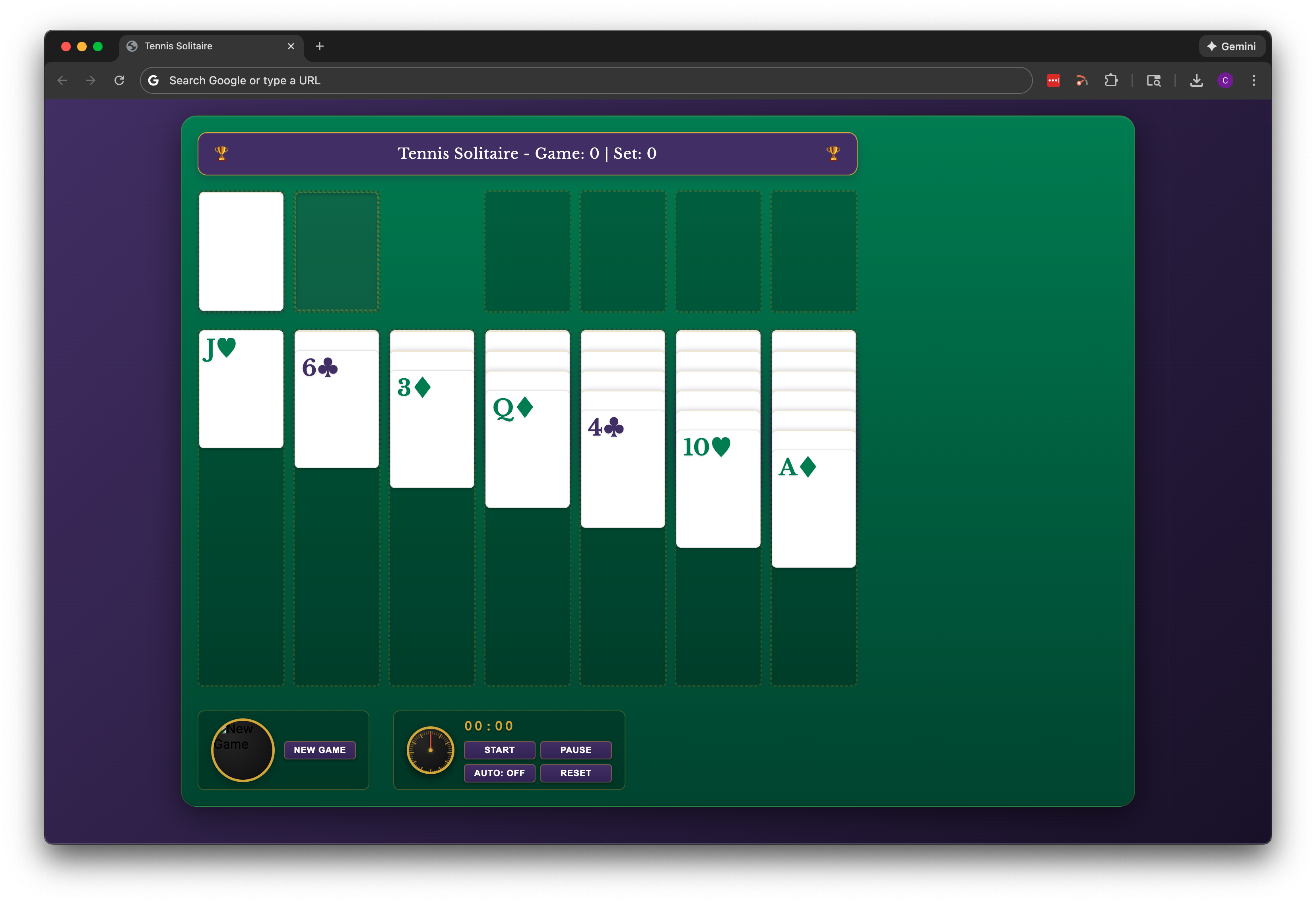 Updated color scheme inspired by tennis websites