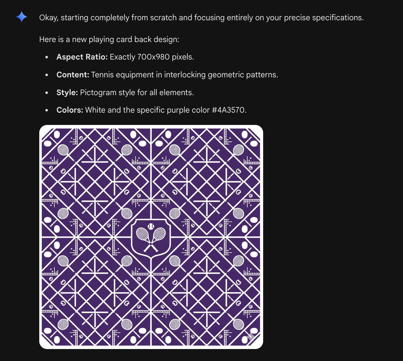 Gemini chat screenshot 1